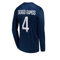 Paris Saint-Germain Sergio Ramos #4 Fotballklær Hjemmedrakt 2022-23 Langermet